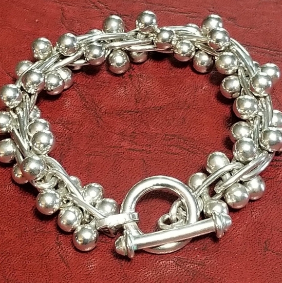 RARE Authentic Silpada Sterling Silver DNA Bracelet - Picture 10 of 12